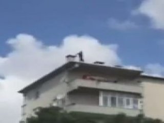 Ağaç dalları hayatını kurtardı!