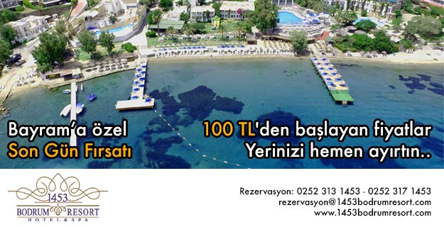 100 TL'den başlayan fiyatlarla tatil!