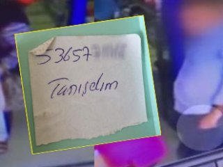 Sticker'lı tacizci saniye saniye görüntülendi