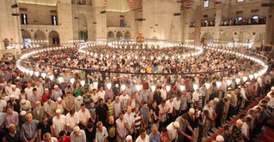 Bayram namazının kılınışı