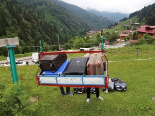 Rize'de bir garip otel!