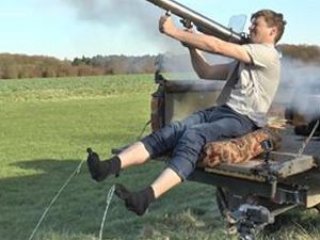 Roketatar ile öyle bir şey yaptı ki!