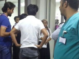 Acil servis bir anda karıştı! Linç etmek istediler