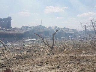 Teröristler 8 ton patlayıcıyla saldırdı