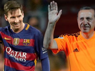 Erdoğan, Messi ile futbol oynayacak