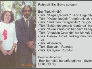 Meral Akşener Elçibey'le aynı karede