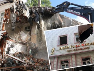 Eyüp Belediyesi Halit Paşa Konağı’nı yıktı