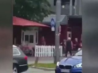 Almanya'daki saldırı böyle görüntülendi