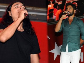 Murat Kekilli ve Yusuf Güney demokrasi nöbetinde