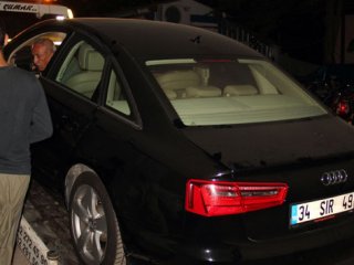 ‘SIR’ plakalı araç ortaya çıktı