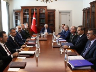 Çankaya Köşkü'nde güvenlik toplantısı