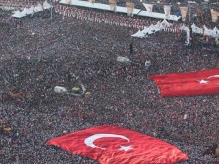 Dakika dakika Yenikapı mitingi