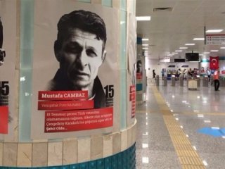 Yenikapı'ya gidenleri şehitlerimiz karşılıyor!