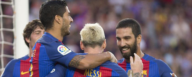 Ardalı Barcelona'dan Sampdoria'ya 3 gol