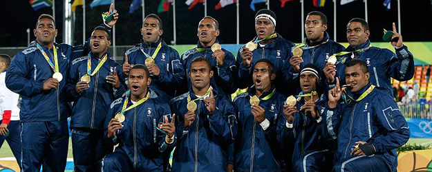 Yedili rugbide altın madalya Fiji'nin