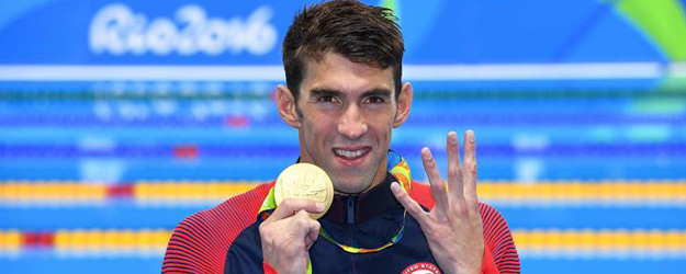 Michael Phelps yine tarih yazdı...