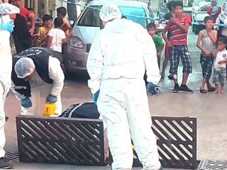 Bombacı koca yakalandı