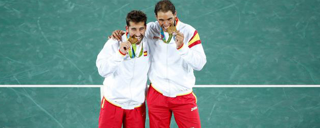 Nadal - Lopez çifti altın madalyayı kaptı!