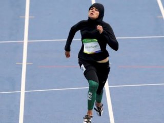 Suudi Arabistanlı sporcu tarihe geçti!