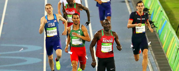 Kenyalı Rudisha üst üste ikinci kez olimpiyat şampiyonu