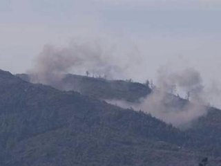 Esad rejimi Türkmendağı'nı topçu ateşine tuttu