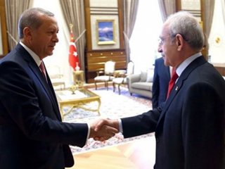 Cumhurbaşkanı Erdoğan Kılıçdaroğlu ile görüştü