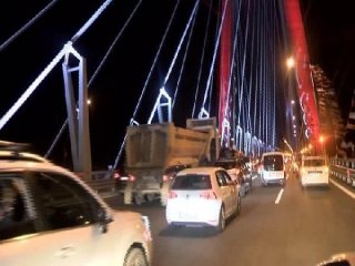 Vatandaşlar Yavuz Sultan Selim Köprüsü'ne akın etti!