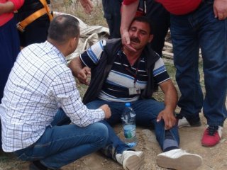 Protez bacaklı şahıs intihara kalkıştı