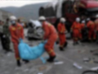 Çin'de feci kaza! Çok sayıda ölü var
