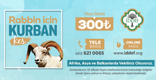 Rabbin İçin Kurban Kes