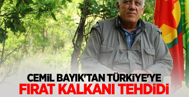 Cemil Bayık'tan Türkiye'ye Fırat Kalkanı tehdidi