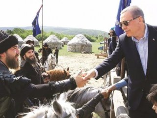 Erdoğan'ın konuşması Diriliş Ertuğrul'u hatırlattı