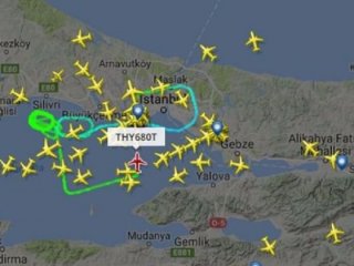 THY uçağına kalkışta kuş çarptı