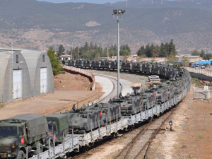 İstanbul'dan yola çıkan zırhlı araçlar Gaziantep'e ulaştı