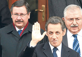 Gökçek'ten Sarko'ya, ince mesaj