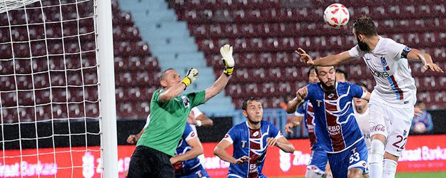 Trabzonspor Ziraat Türkiye Kupası'nda ilk puanını aldı