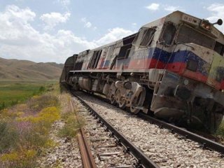 Bingöl'de demiryoluna bombalı tuzak