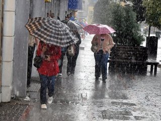 Meteoroloji'den yağış uyarısı yapıldı