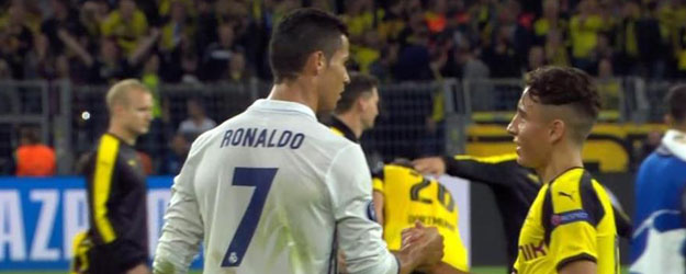 Emre Mor ve Ronaldo sosyal medyayı salladı!