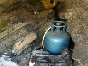 PKK'nın tünellerine girildi