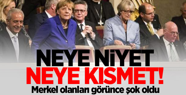 Almanya Başbakanı Merkel protesto edildi