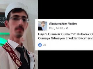İmamın attığı mesaj sosyal medyayı karıştırdı!