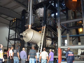 Geri dönüşüm fabrikasında korkunç kaza!​