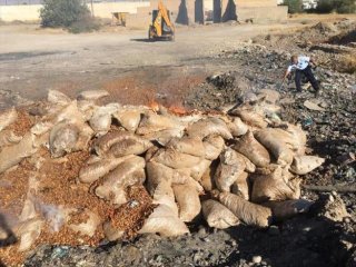 Bozuk cevizleri piyasaya süreceklerdi