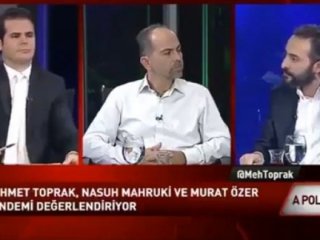 Canlı yayında Cumhurbaşkanı Erdoğan'ı tehdit etti!