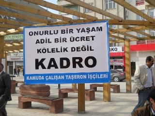Taşerona kadro sözü unutuldu