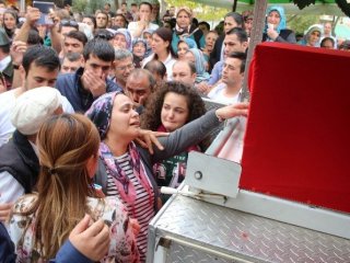 Şehide babaevinde son veda