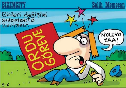 Karikatürlerle gündem