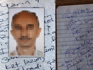 FETÖ yöneticisinin evinde bombalı eylem notları