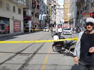 İstiklal Caddesi'nde bomba alarmı